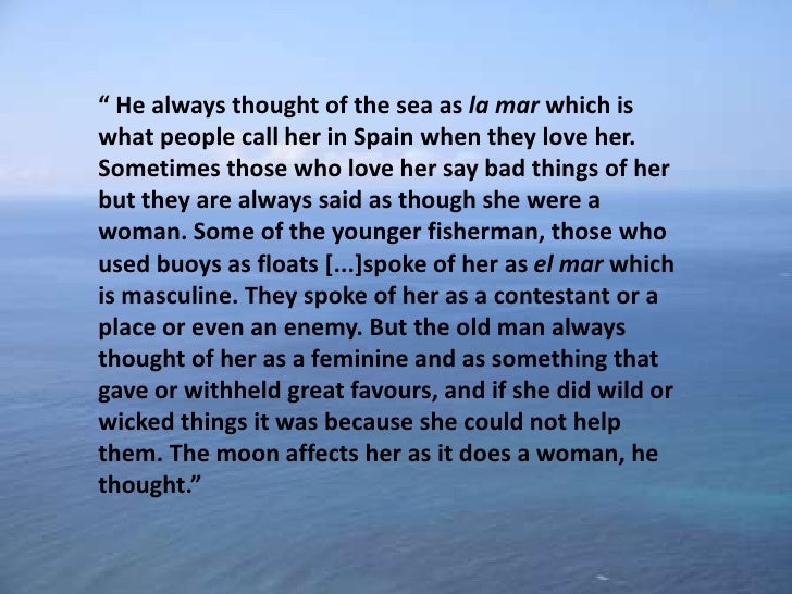 Реферат: The Old Man And The Sea Реферат: The Old Man And The Sea